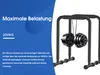 DH FitLife Dip Barren Bars | Dip Station | Kraftstation Produktbild-Vorschau 10