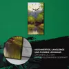 Wandbild Leinwand Bilder mit Uhr Geräuschlos 30x60 Produktbild-Vorschau 5
