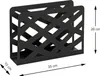 Porte-journaux HAKU noir - métal, L/H/P : 35 x 26 x 10 cm Voir les images du produit 2
