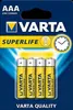 VARTA Super Life AAA 1,5 V 4 Stück Produktbild-Vorschau 22