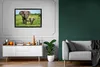 MuchoWow® MuchoWow® Gerahmtes Poster Elefant - Natur - Park Produktbild-Vorschau 6
