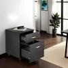 tectake® Rollcontainer Vagur mit 2 Schubladen für Dokumente Produktbild-Vorschau 8