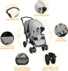 GOPLUS Geschwisterwagen Kinderbuggy Zwillingswagen, Produktbild-Vorschau 4
