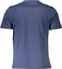 Herren Blaues Kurzarm T-Shirt mit Logo & Rundhalsausschnitt Produktbild-Vorschau 2