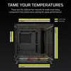 CORSAIR Geh Midi AIR 5400 LX-R LINK Tempered Glass Black Voir les images du produit 5