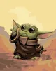 Diamondi - Diamond painting - BABY YODA, 40X50 cm, mit Produktbild-Vorschau 1