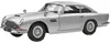 Modello in scala 1:18 di un'Aston Martin DB5 color argento Anteprima dell’immagine prodotto 1