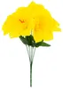 Bouquet di narcisi 5 pezzi fiori decorativi artificiali Anteprima dell’immagine prodotto 2