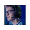 A young person wearing glasses and headphones, looking to the side. Podgląd zdjęcia produktu