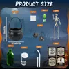 Gruwelijke Halloween-keteldecoratie voor buiten. Productafbeelding-voorbeeld 8