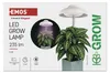 LED GROW pěstební lampa 5 W, časovač, bílá Náhľad obrázku produktu