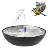 Solar-Brunnen Set für draußen - 45 cm Schale schwarz Produktbild-Vorschau 1