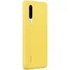 A yellow phone case is shown against a white background. Produktbild-Vorschau