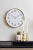 Karlsson - Wanduhr Elegance Glow - Weiß - Ø40cm Produktbild-Vorschau 2