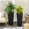 GOPLUS 2er Set Pflanzkübel, Blumentopf hoch mit Innentopf, Produktbild-Vorschau 6