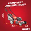 HECHT Rasenmäher Elektro mit Antrieb 1802 S | 46 cm Produktbild-Vorschau 11
