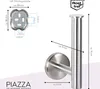 bremermann Bad-Serie PIAZZA - Toilettenpapierhalter 2in1 Produktbild-Vorschau 7