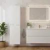 RODAN | Armadio alto per bagno - Bianco - 136 cm - MODERN - Anteprima dell’immagine prodotto 4