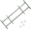 vidaXL Fenstergitter Verstellbar mit 2 Querstäben 1000-1500 Produktbild-Vorschau 8