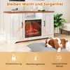 COSTWAY 18" Elektrischer Kamineinsatz 750W/1500W, Produktbild-Vorschau 8
