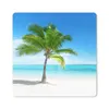 MuchoWow® Mauspad Mousepad Palme - Strand - Meer - Sommer Produktbild-Vorschau 1