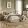 Polsterbett PAOLA 160x200 – Modernes Doppelbett mit Produktbild-Vorschau 2