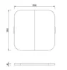 Copertura termica 200x200 cm grigio antracite Anteprima dell’immagine prodotto 3