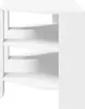 vidaXL Mobile TV angolare, 102x40,5x45 cm, bianco, Anteprima dell’immagine prodotto 6