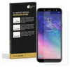 A product box for a screen protector and a smartphone with the screen protector applied. Produktbild-Vorschau