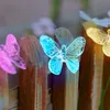 Chaîne lumineuse solaire à LED - papillon - 2 m - 10 LED Voir les images du produit 1