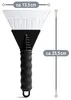 com-four® 2x ijskrabber met zachte handgreep – Stevige Productafbeelding-voorbeeld 3