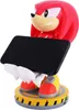 A figurine of the character Knuckles from Sonic the Hedgehog holding a smartphone. Podgląd zdjęcia produktu