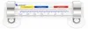 2 Stück Edelstahl Kühlschrankthermometer Set mit Saugnapf Produktbild-Vorschau 5