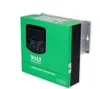 A green electronic device with a screen and buttons, mounted on a silver bracket against a white background. Produktbild-Vorschau