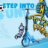 AREBOS Grafitti Trottinette urbaine réglable en hauteur | Voir les images du produit 2
