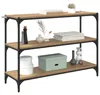 vidaXL Libreria Artisan in rovere 100 x 33 x 70,5 cm Anteprima dell’immagine prodotto 3