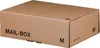 A brown cardboard mail-box is shown against a white background. Anteprima dell’immagine prodotto