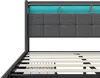 CDGlobal Polsterbett 140x200cm mit USB und Steckdosen, Produktbild-Vorschau 13