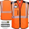 Avvertenza tasche gilet HiVisTex Pro PW3 Executive Anteprima dell’immagine prodotto 1