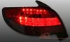 LED RÜCKLEUCHTEN SET für PEUGEOT 206 8/98- in ROT WEISS Produktbild-Vorschau 3