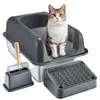 VEVOR, arenero para gatos, 15,2 cm de profundidad, tamaño Vista previa de la imagen del producto 1