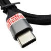 1m USB-C auf AUX 3,5 Klinke Stereo Audio nylonkabel für Produktbild-Vorschau 6