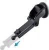 A black car phone mount with a suction cup base and an adjustable arm. Produktbild-Vorschau