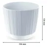 Prosperplast Blumentopf RYFO Weiß 14,6 cm Produktbild-Vorschau 19