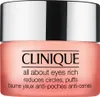Clinique All About Eyes Rich, Augencreme, Unisex, Produktbild-Vorschau 3