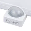 Close-up of a white LED wall light with a motion sensor and dusk sensor. Náhľad obrázku produktu
