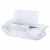 vidaXL Bettwäsche-Set Weiß 140x200 cm Leichte Mikrofaser Produktbild-Vorschau 6
