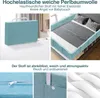Barrière de lit Jayseuw 50cm Enfants Réglable en hauteur Voir les images du produit 3