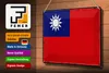 Blechschild Flagge China 30x20cm Retro Flag of Taiwan Produktbild-Vorschau 3