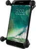 A black smartphone is held in a black phone mount. Anteprima dell’immagine prodotto